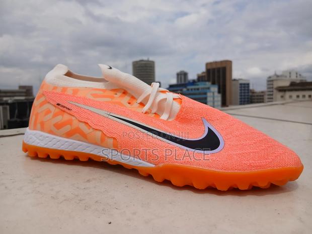 Orange Phantom Gx Elite Artificial Turf Football Shoes - main view