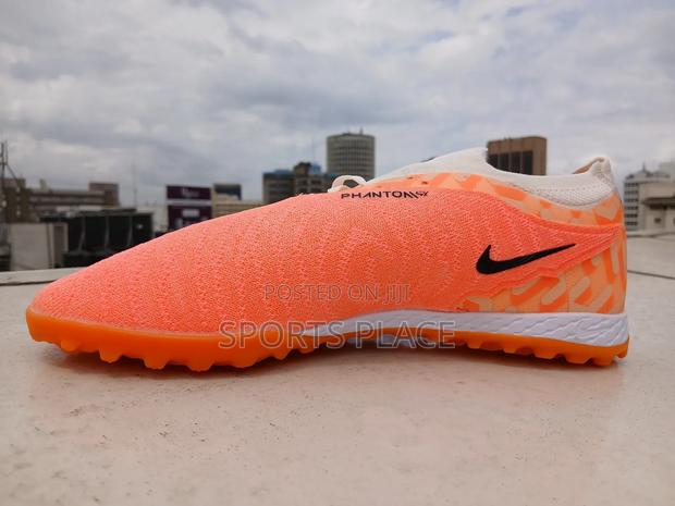Orange Phantom Gx Elite Artificial Turf Football Shoes - thumbnail 3