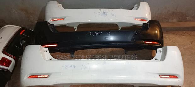 Dependable and Durable Toyota Fielder Back Bumper - main view