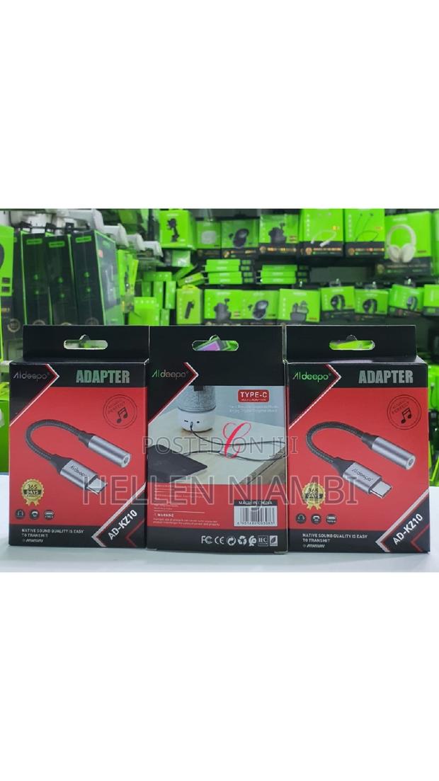 Aldeepo Ad-Kz10 Type C to 3.5mm Audio Adapter - main view