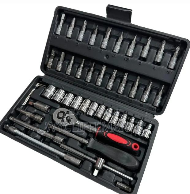 46pcs Tool Set Socket (1/4) - thumbnail 2