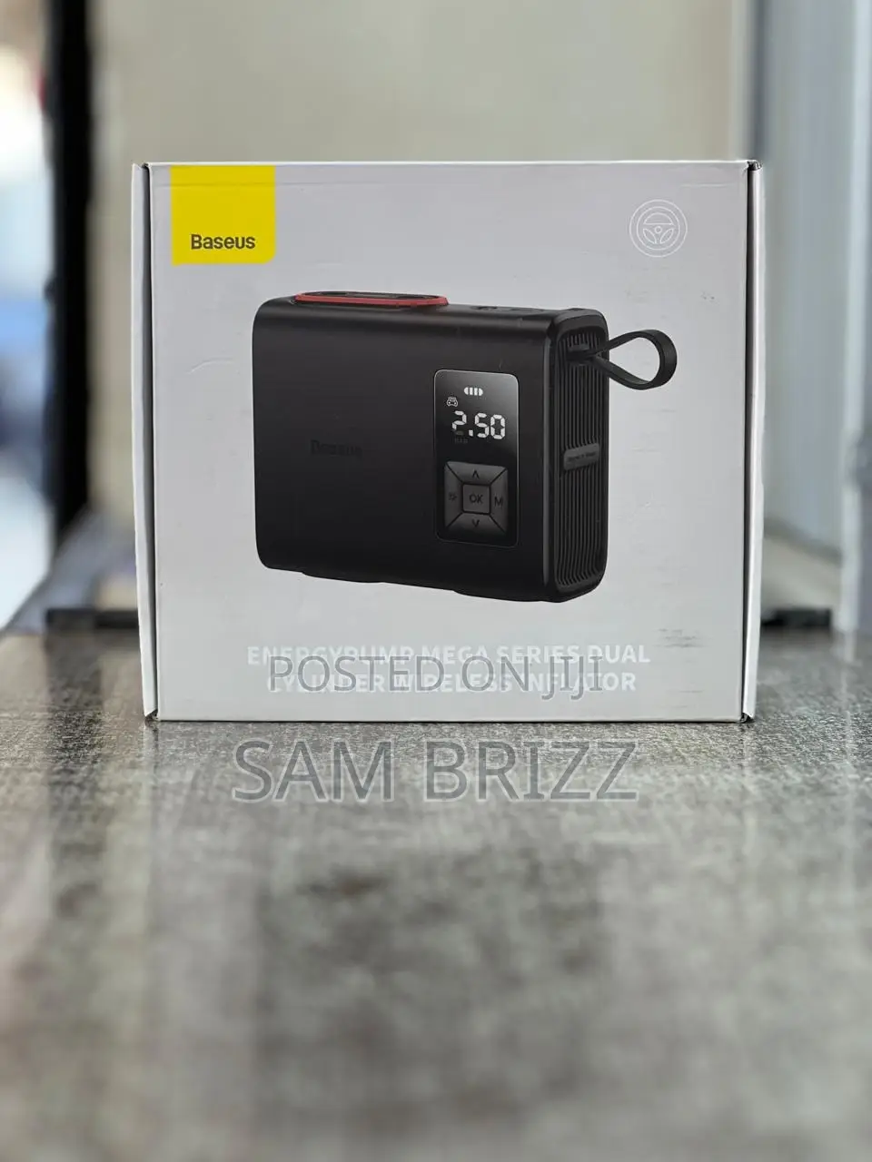 Baseus Mega Series Dual Cylinder Wireless Inflator