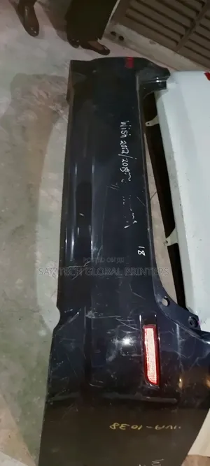 Premium Grade Quality Ex Japan Toyota Wish 2018 Back Bumper
