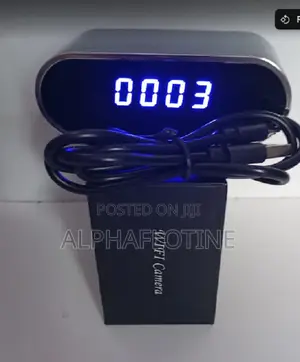 Alarm Clock Camera Full Hd 1080p