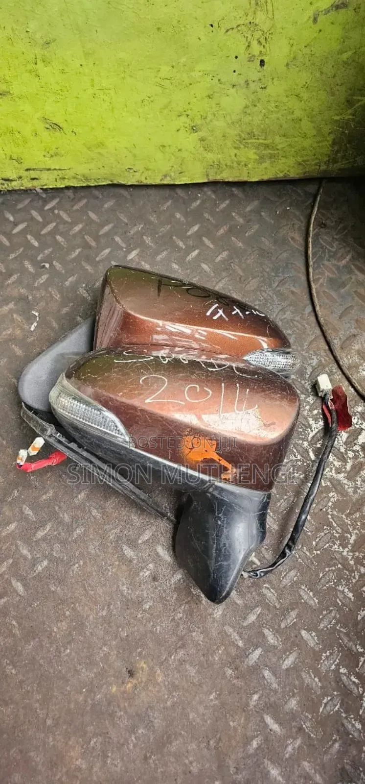Brown 2014 Spade Side Mirrors
