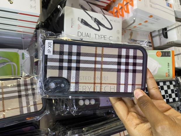 Baufooer iPhone Xr Tartan,Plaid,Checked, ,Beige,Pattern Case - main view