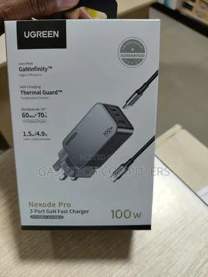 Ugreen Nexode Pro 100w 3-Port Gan Fast Charger Ug-25875