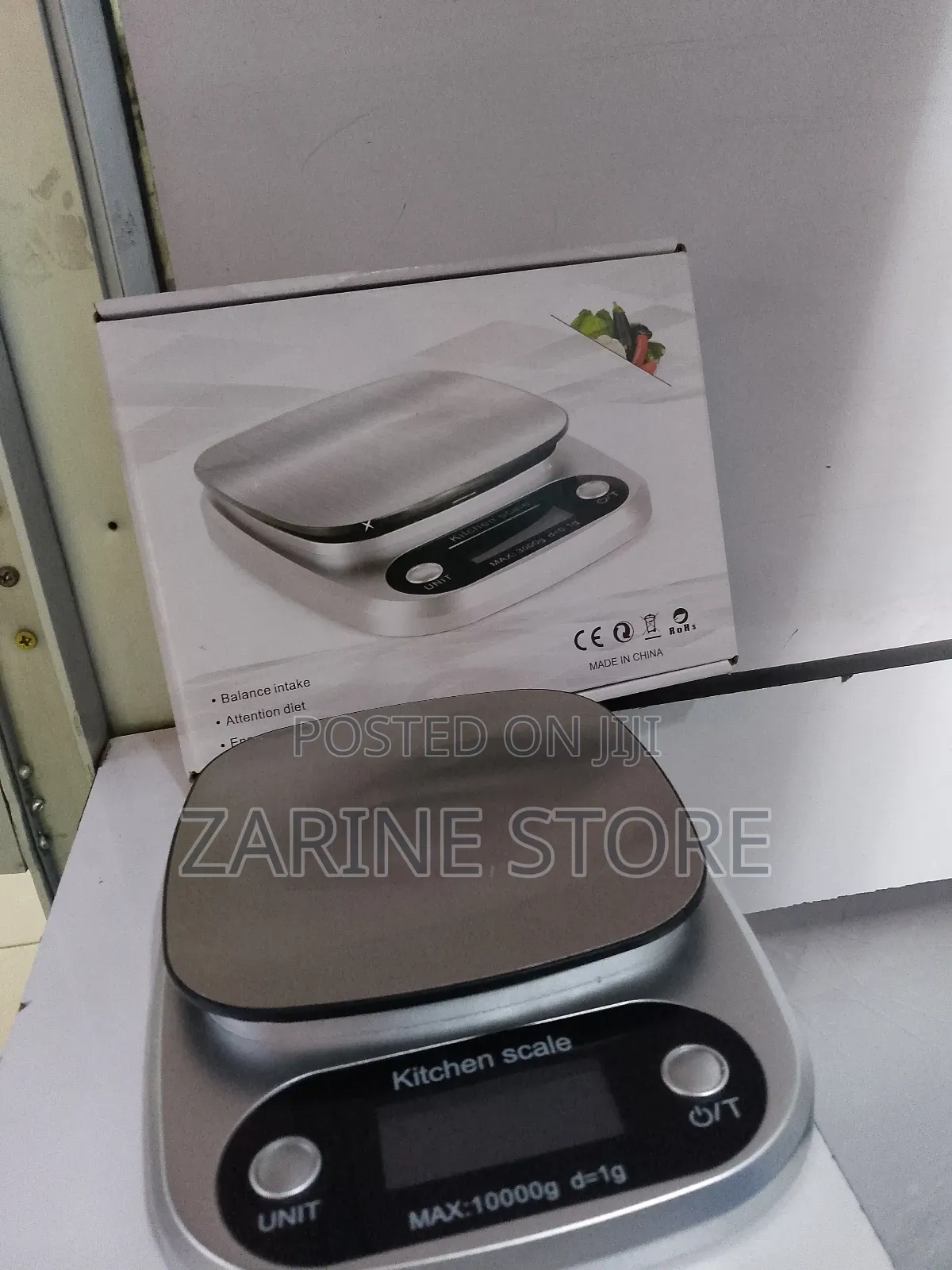 Digital Scale Measuring 10kgs/1g Powered Through Batteries