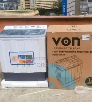 Washing Machine Von 10kg VWM-10ahk, Twin Tub; Brand New