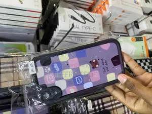 Mixneer Tartan Grid Stripe Fabric Case for iPhone Xr