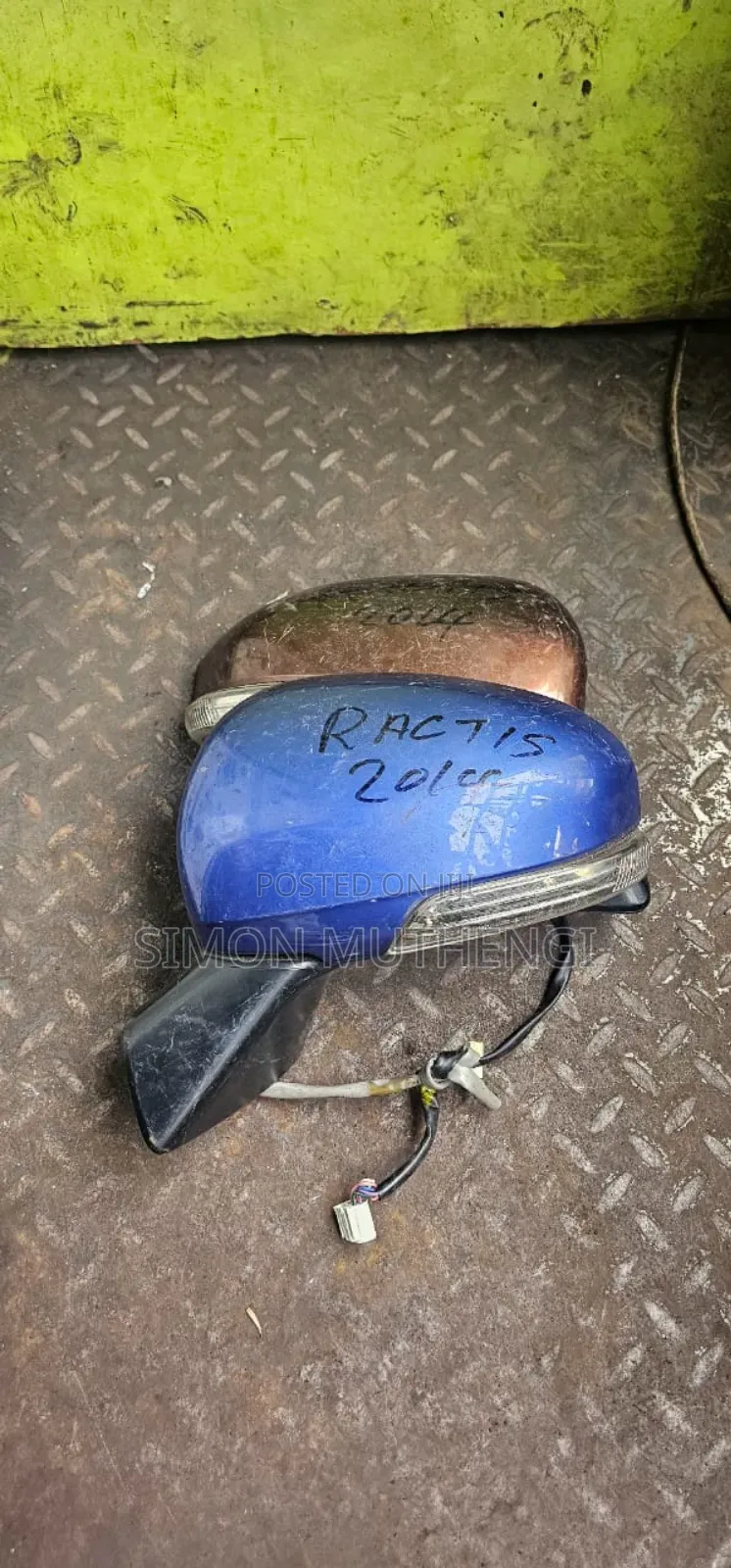 New Model Ractis Side Mirrors (Price Per Piece)