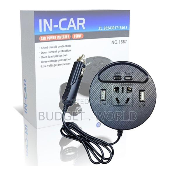 Car 150wpower Inverter Socket Cigarette Lighter Car Charger