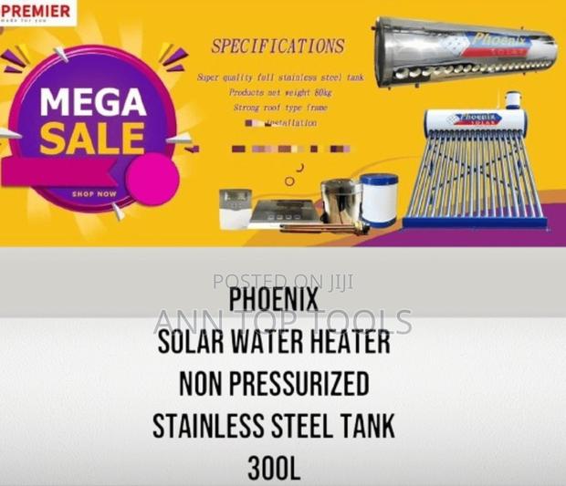 Phoenix 300-Liter Non-Pressurized Solar Water Heater