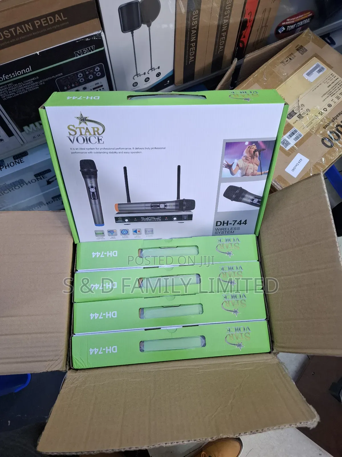 Starvoice Dh-744 Wireless Microphone