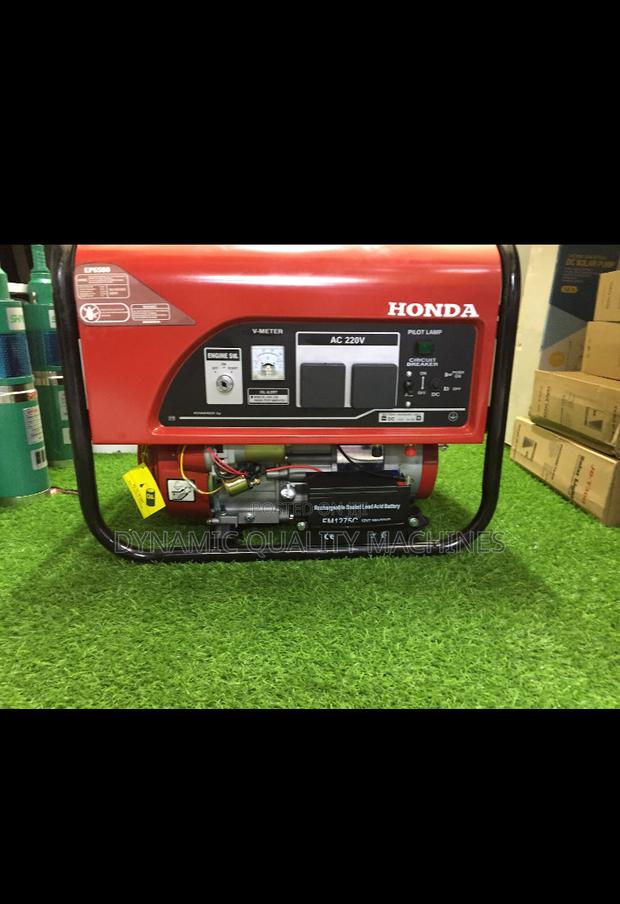 6.5kva Honda Petrol Powered Keystart Generator - main view