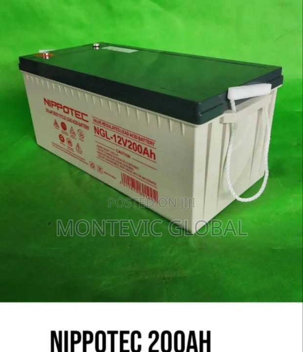 Nippotec 200ah Solar Battery