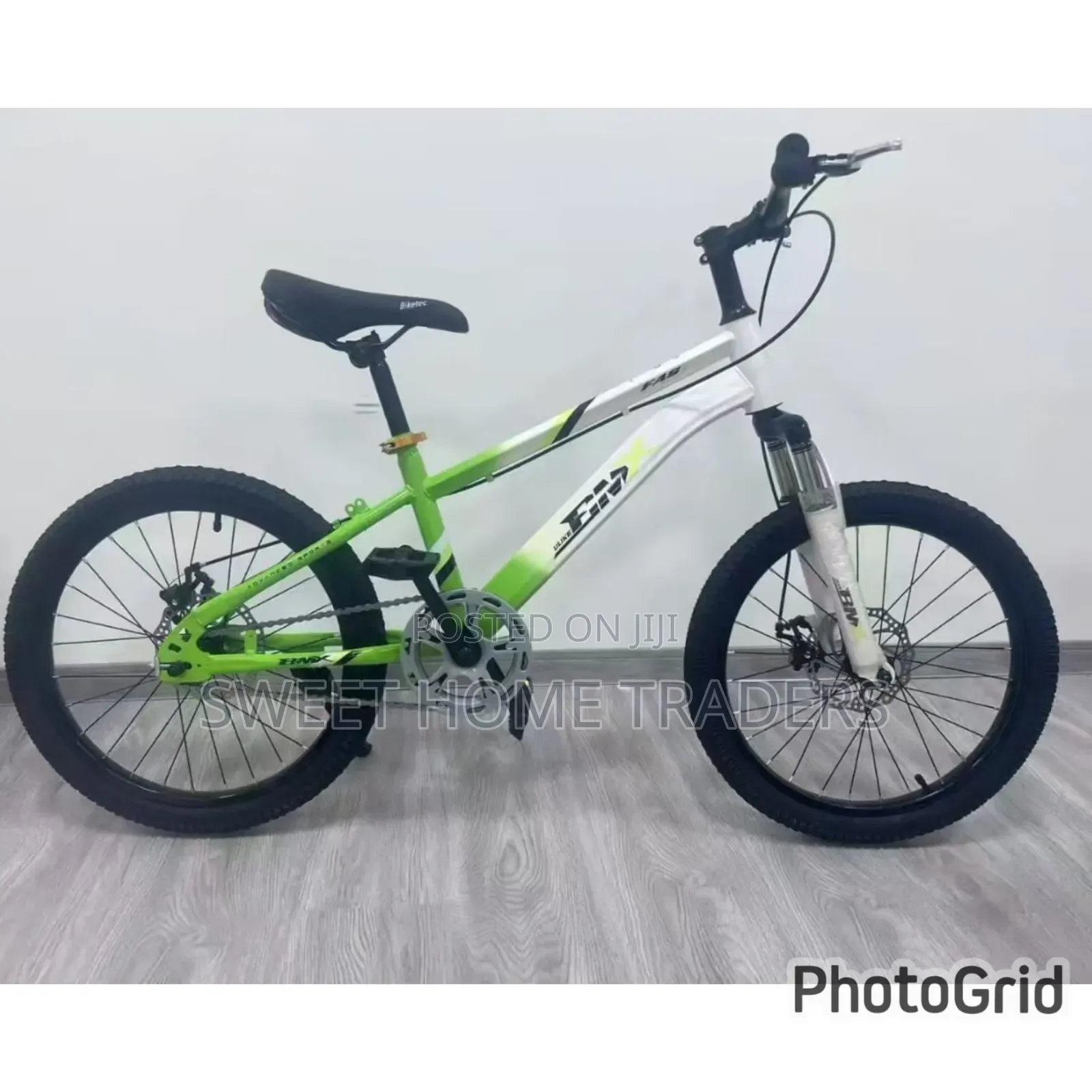 Green BMX Bike Size 24