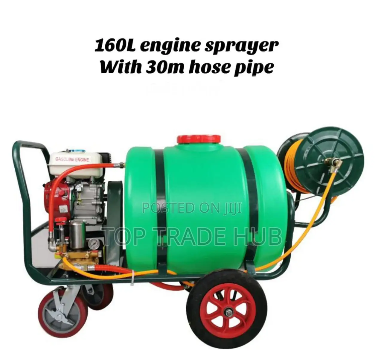 Premier 160l Petrol Engine Sprayer With 30m Hose and Reel