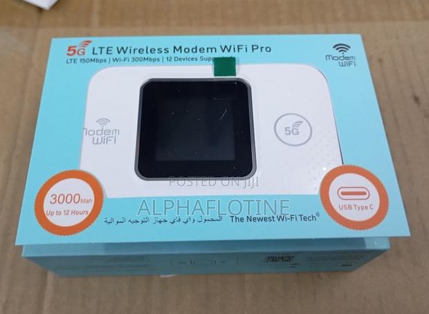 5g Lte Wireless Mifi Portable Wifi With Simcard Slot
