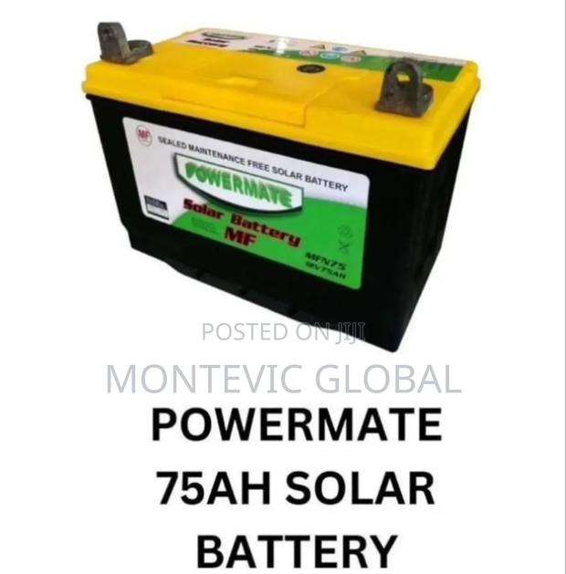 Powermate Solar Battery 75ah
