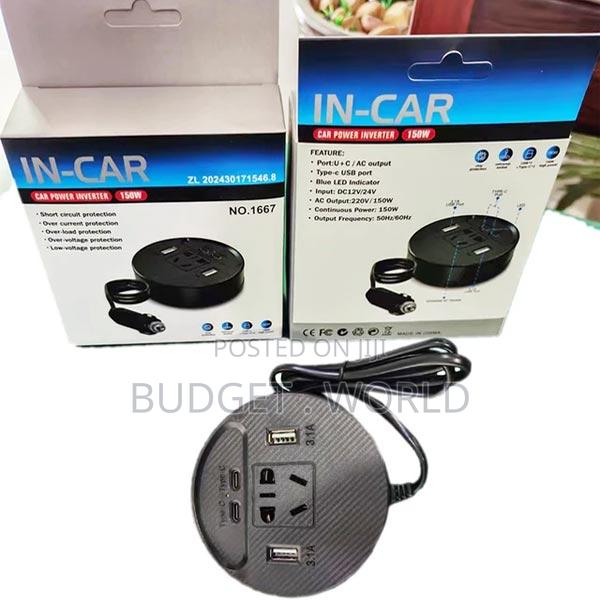 #Olesson Car Power Inverter 150watts Cars Extension Cables