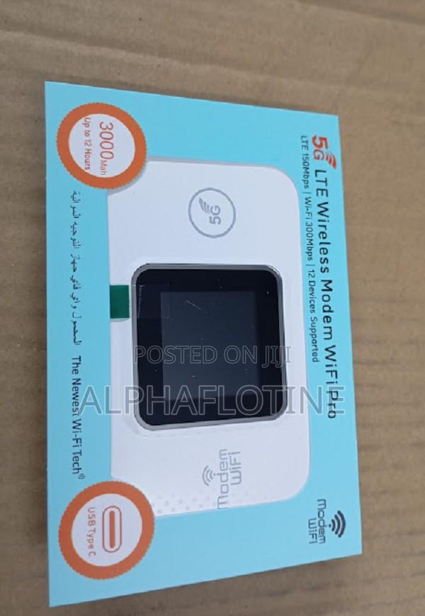 Mifi Portable Wifi Simcard Slot - 300 MBPS Battery 3000 Mah