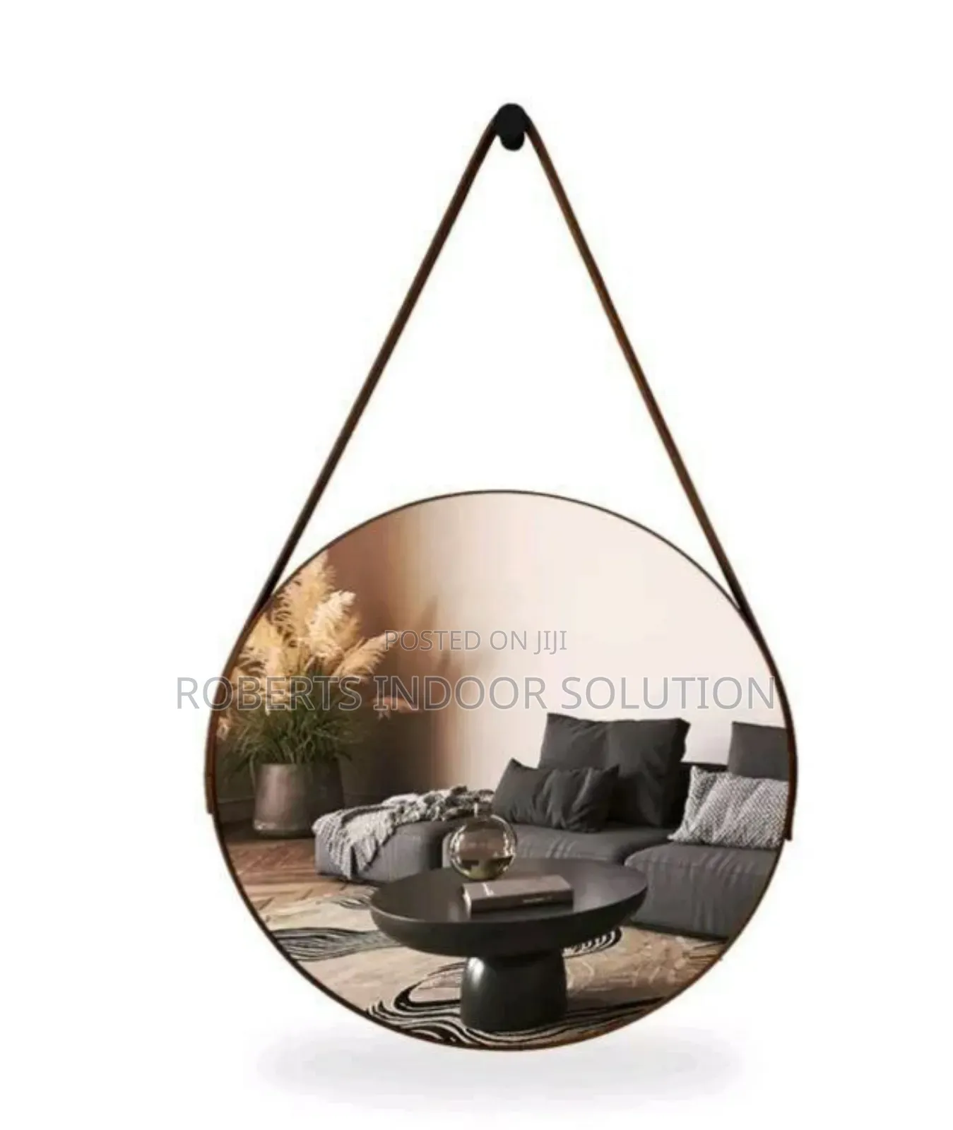 *Minimalist Nordic Round Decorative Mirror
