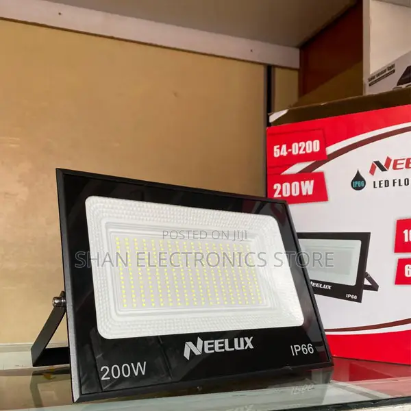 200w H/Duty Led Flood Light Ip 66outdoor, Pure White