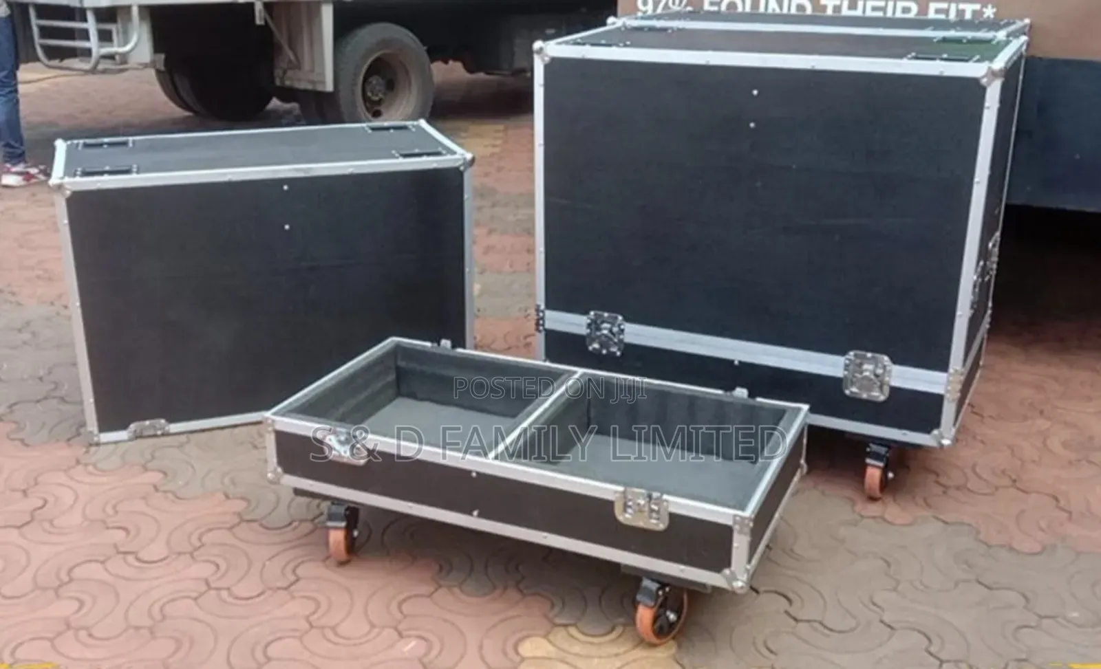 Double Speaker Flightcase 15 Inches