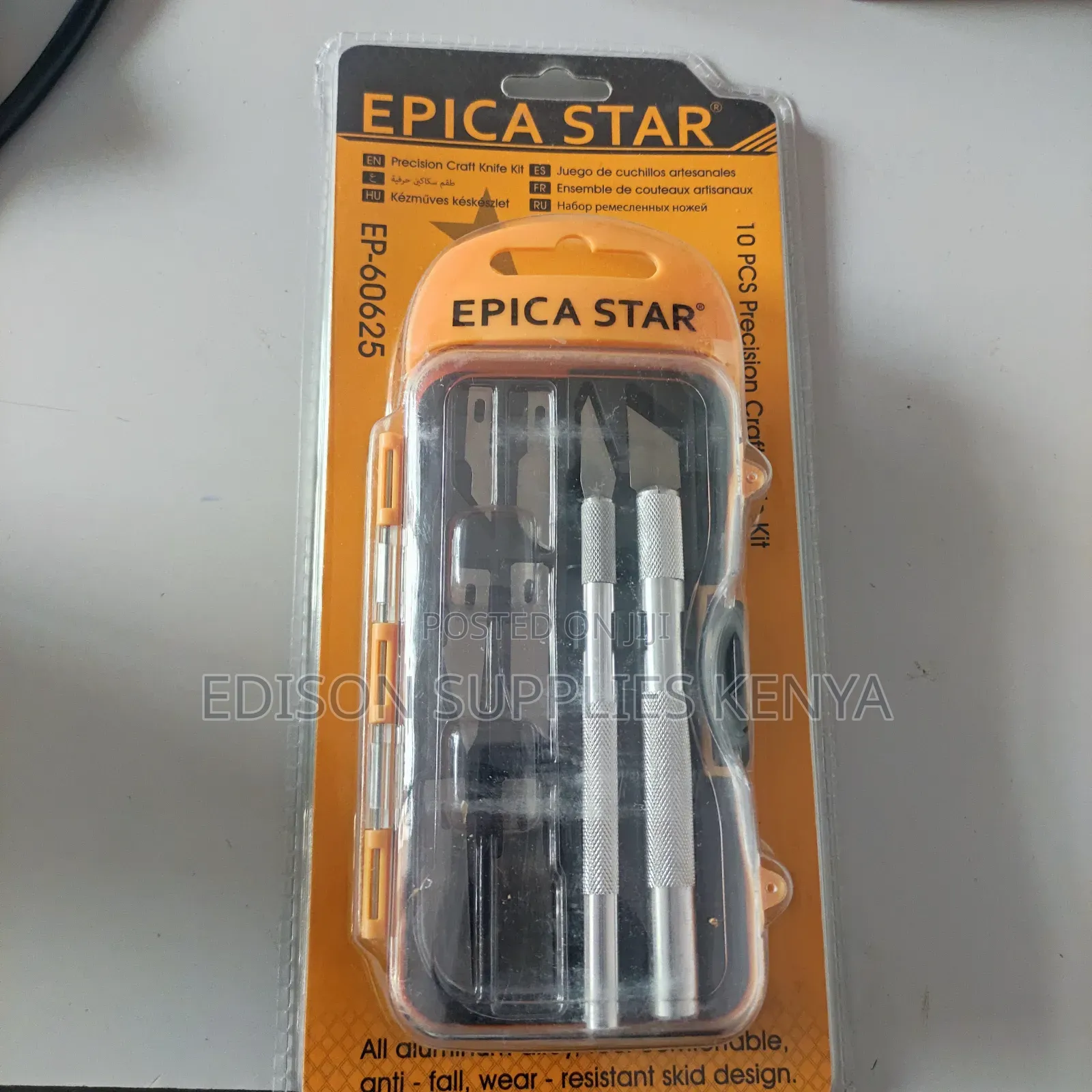 Precision Knives 10pcs Craft Knife Epica Star Precision Scapel Blades