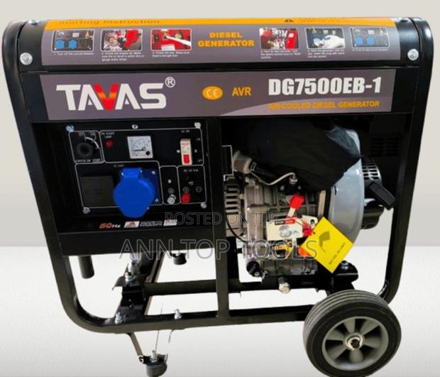 Tavas 10kva (8kw) Diesel Open Generator With Avr - main view