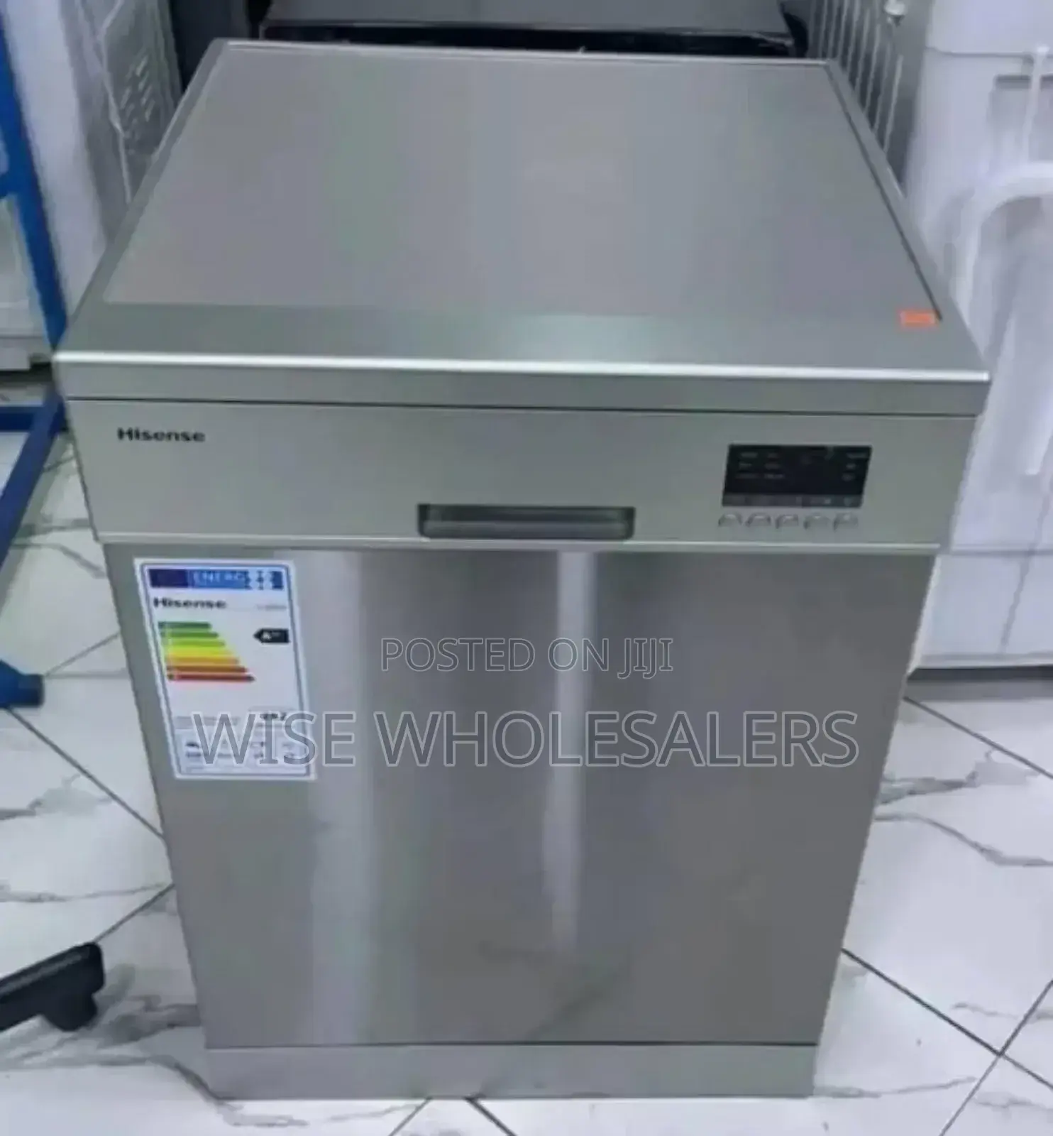 Hisense Hs622e90x 13 Plate Free Standing Dishwasher, Silver