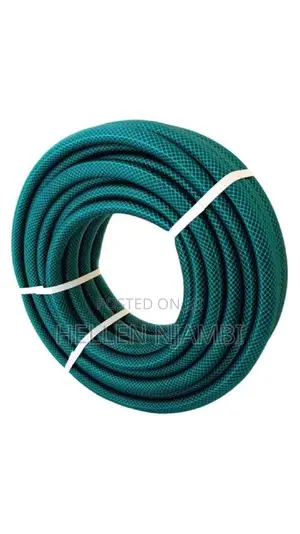 Braided Water Hose Pipe Green 3⁄4inch ×15mtrs