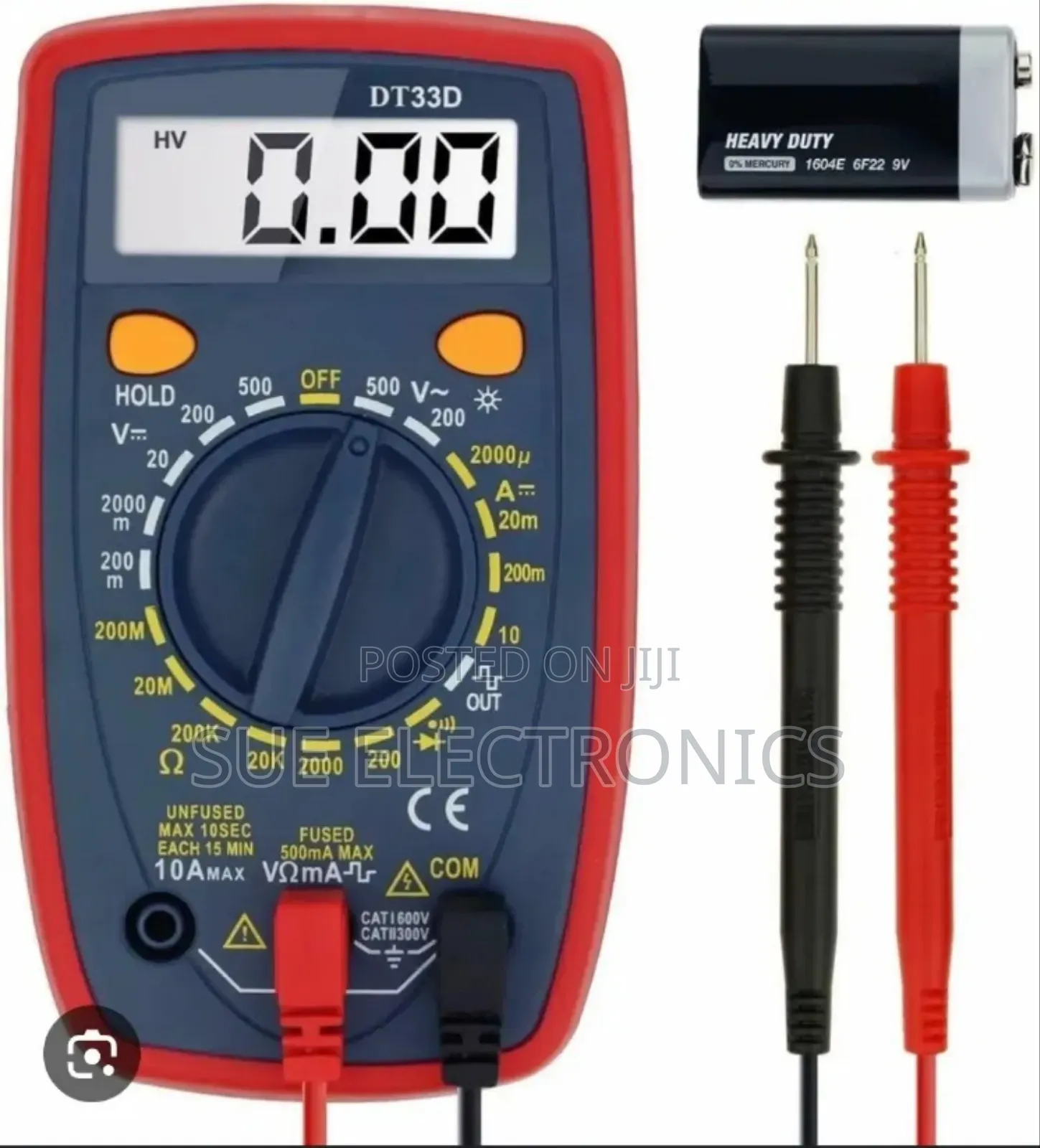 Unit Digital Multimeter Dt33 Series