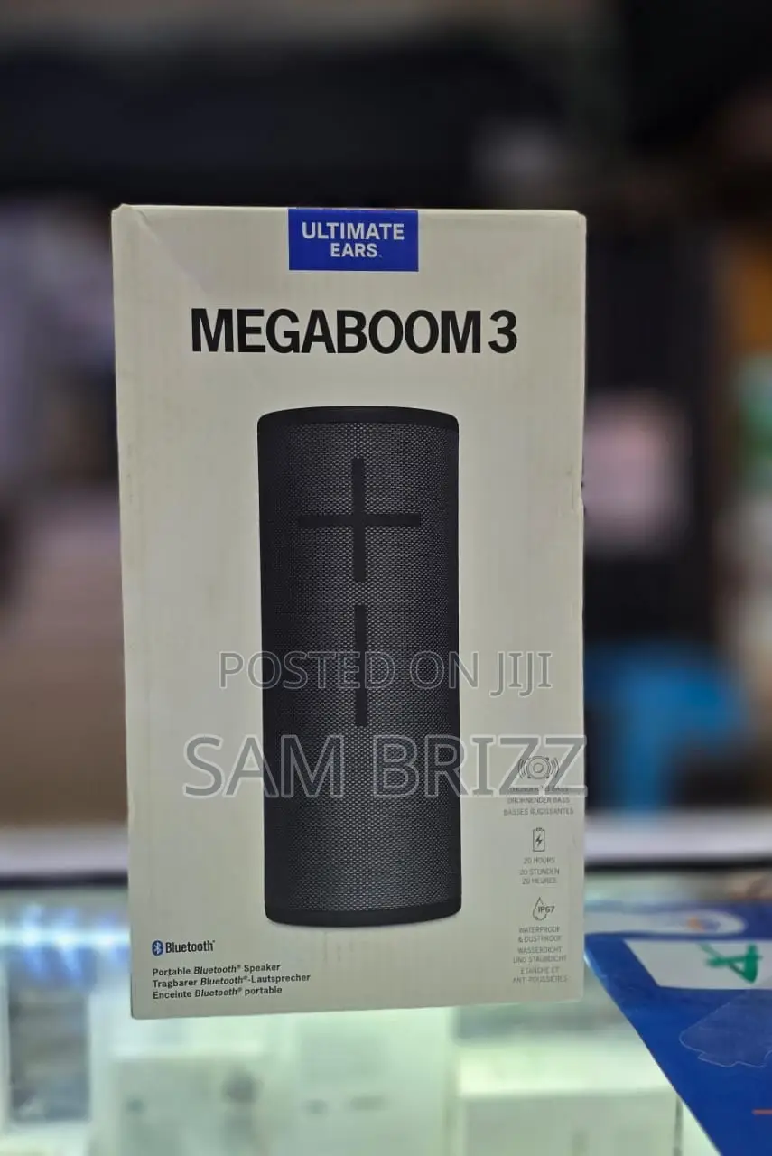 Megaboom 3 Ultimate Ears Speakers