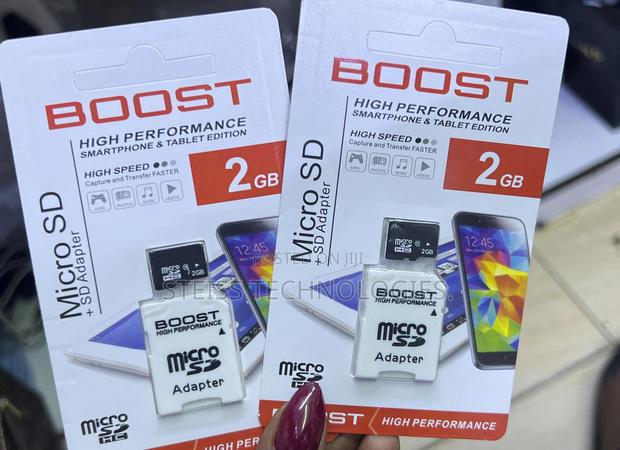 2gb Boost Memorycards - main view
