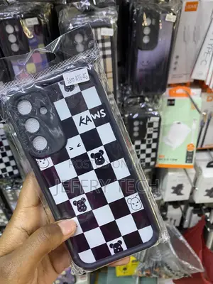 Geom Tartan Fabric Print Cover for Samsung Galaxy A16 4g