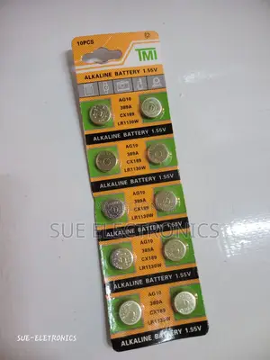 Button Coin Cell Battery Ag10 1.5v Watch Batteries
