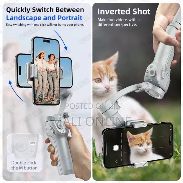 Tokqi M01 3-axis Gimbal Stabilizer - thumbnail 5