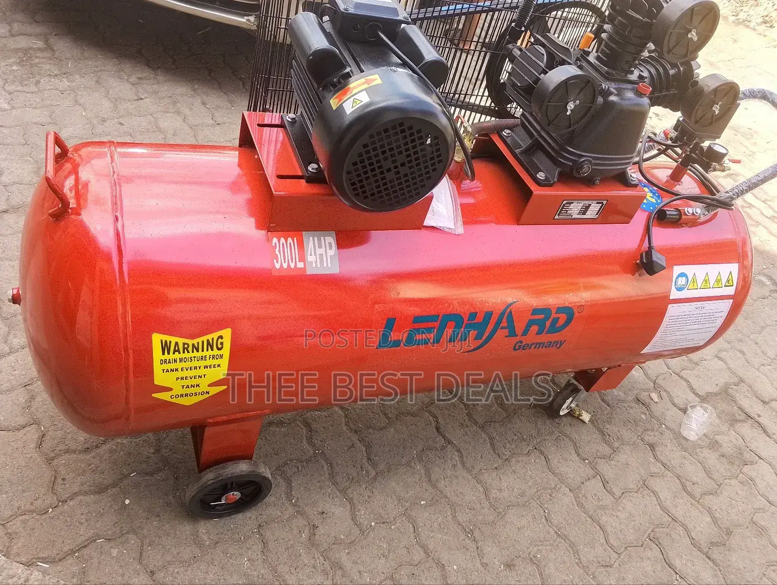 Single Phase Lenhard Germany Air Compressor