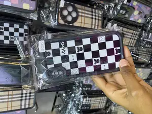 Kawas Checked Tartan Fabric Pattern Case for iPhone X/Xs