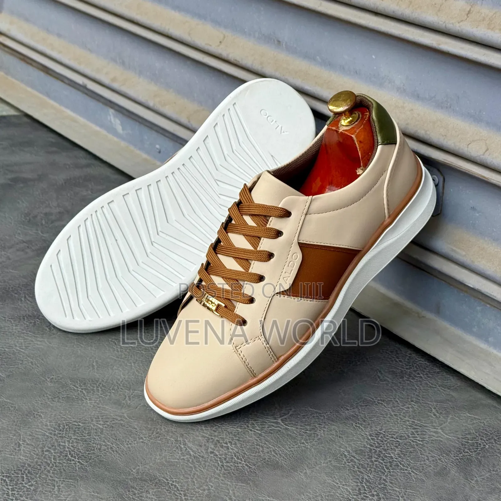 Aldo Leather Sneakers