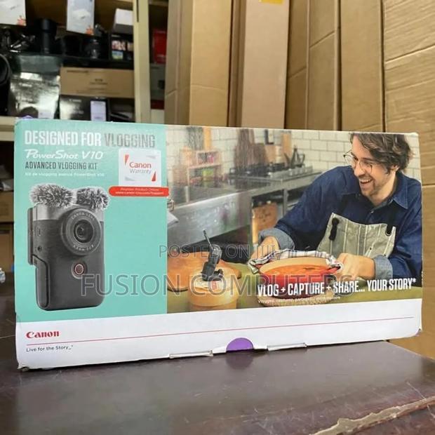 Canon Powershot V10 Vlog Camera for Content Creators - main view