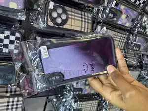 Joelzky Plaid Tartan Damier Hello Case for iPhone X/Xs