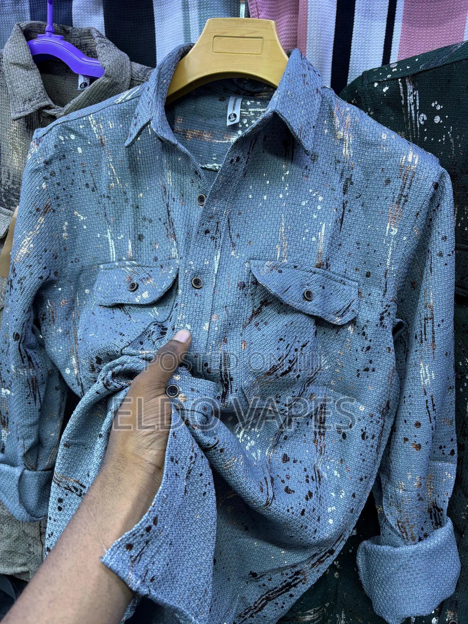 Shirt - Long Sleeve Double Pocket