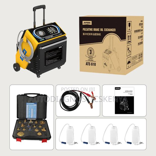 Autool Ast618 Auto Pulsating Vehicle Brake Fluid Exchanger