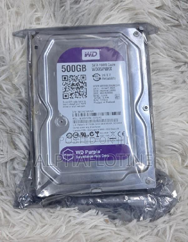 Wd 500gb Desktop Hard Disk Drive – Purple