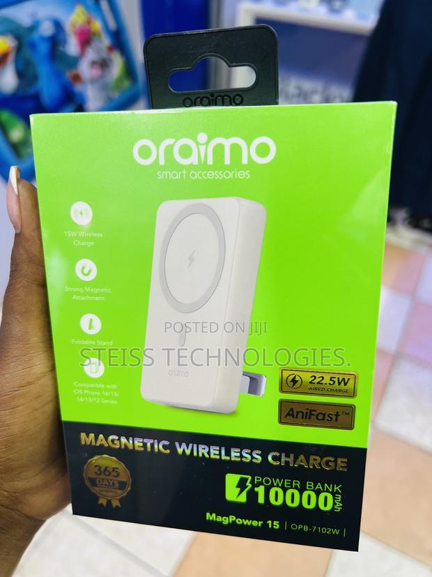 Oraimo Magsafe Wireless Powerbank. - main view