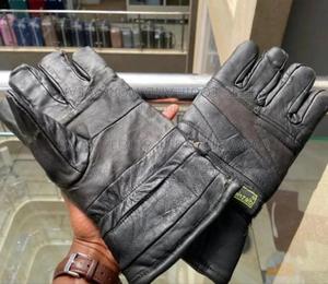 Reliable Leather Gloves For Delivery And Riders. - thumbnail 2