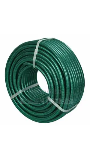 3⁄4inch Braided Green Water Hosepipe (50mtrs)
